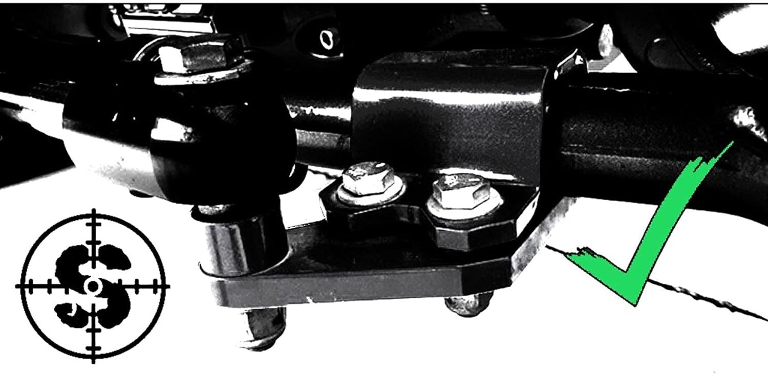 Fox 2.0 V1 Dual Steering Stabilizer for 2023 Ford F250 F350 Super Duty 4WD