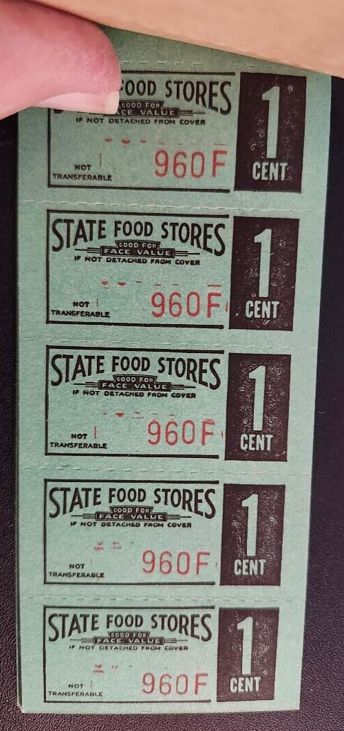 State Food stores coupons $10. BOOK SCRIP TOKEN UNC WEST VIRGINIA 70 coupons