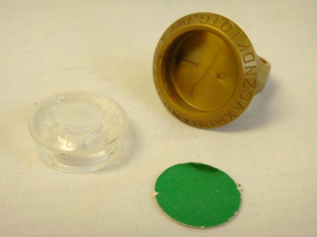 PF FLYERS Premium Jonny Quest Secret Compartment Decoder Ring Card & Banners