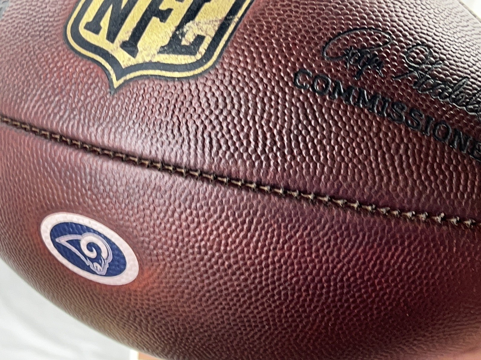 St Louis Rams - NFL "The Duke" Wilson Football - Game Ball Prepped & Conditioned