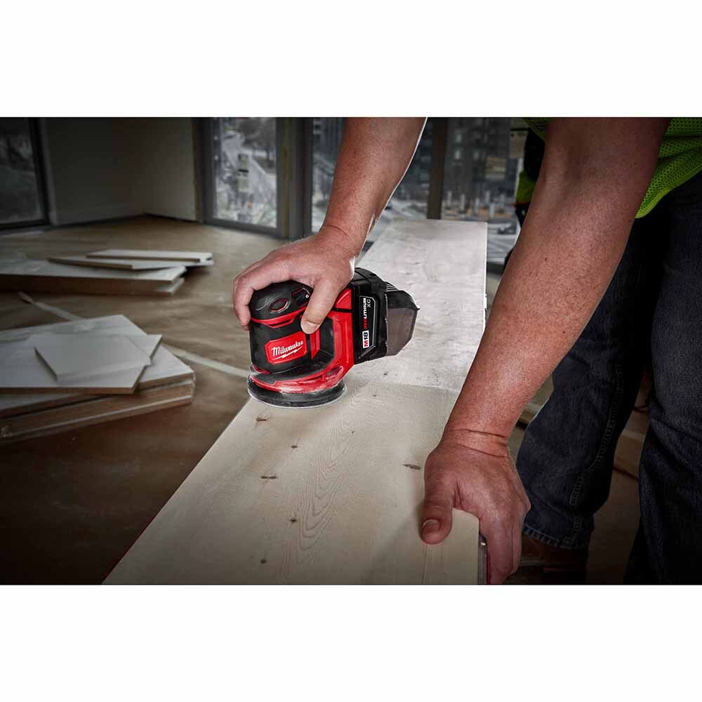 Milwaukee 2648-20 M18 7000-12000 OPM Variable Speed 5" Random Orbit Sander