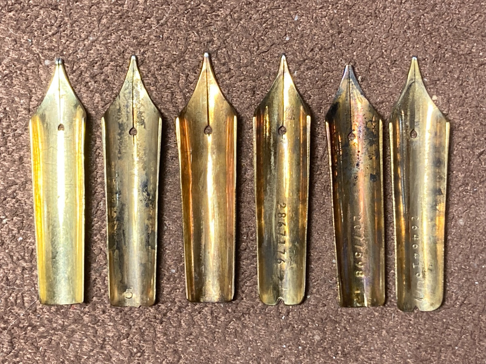 SHEAFFER SLENDER LONG LIFETIME 4 SIZE 14KT NIBS