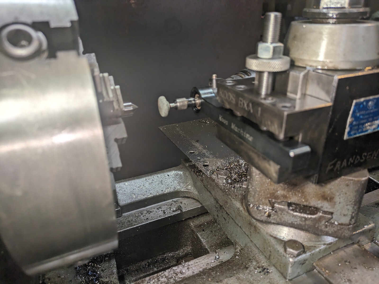 Dremel Lathe Tool Post Grinder Attachment 3/4-12 Thread A-36 Steel Made In U.S.A