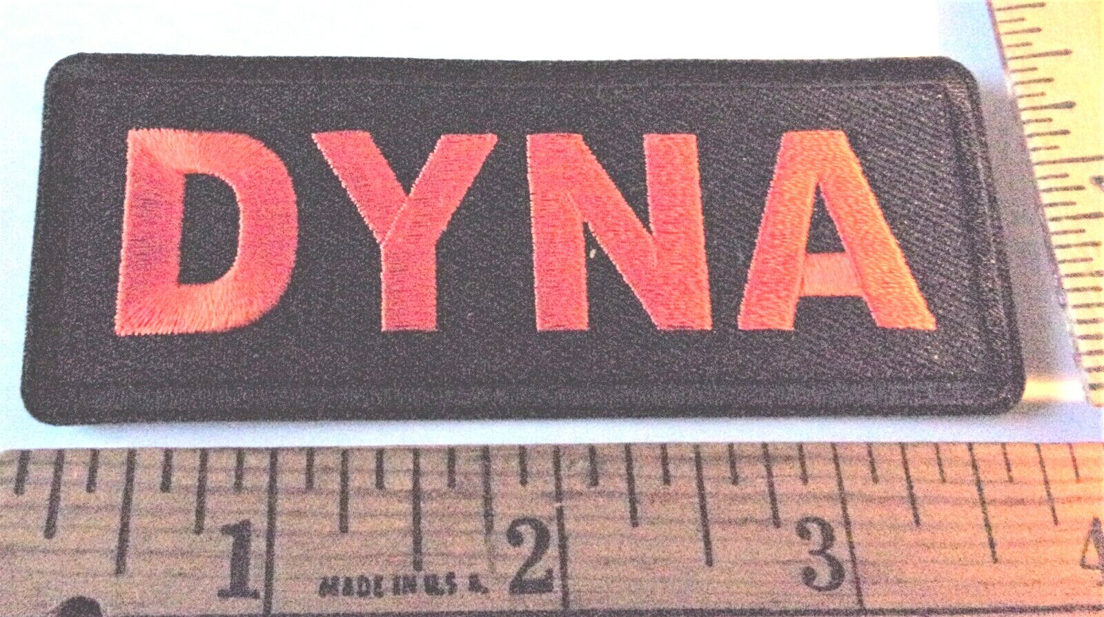 Harley Dyna patch collectible old "HD" emblem biker vest motorcycle memorabilia