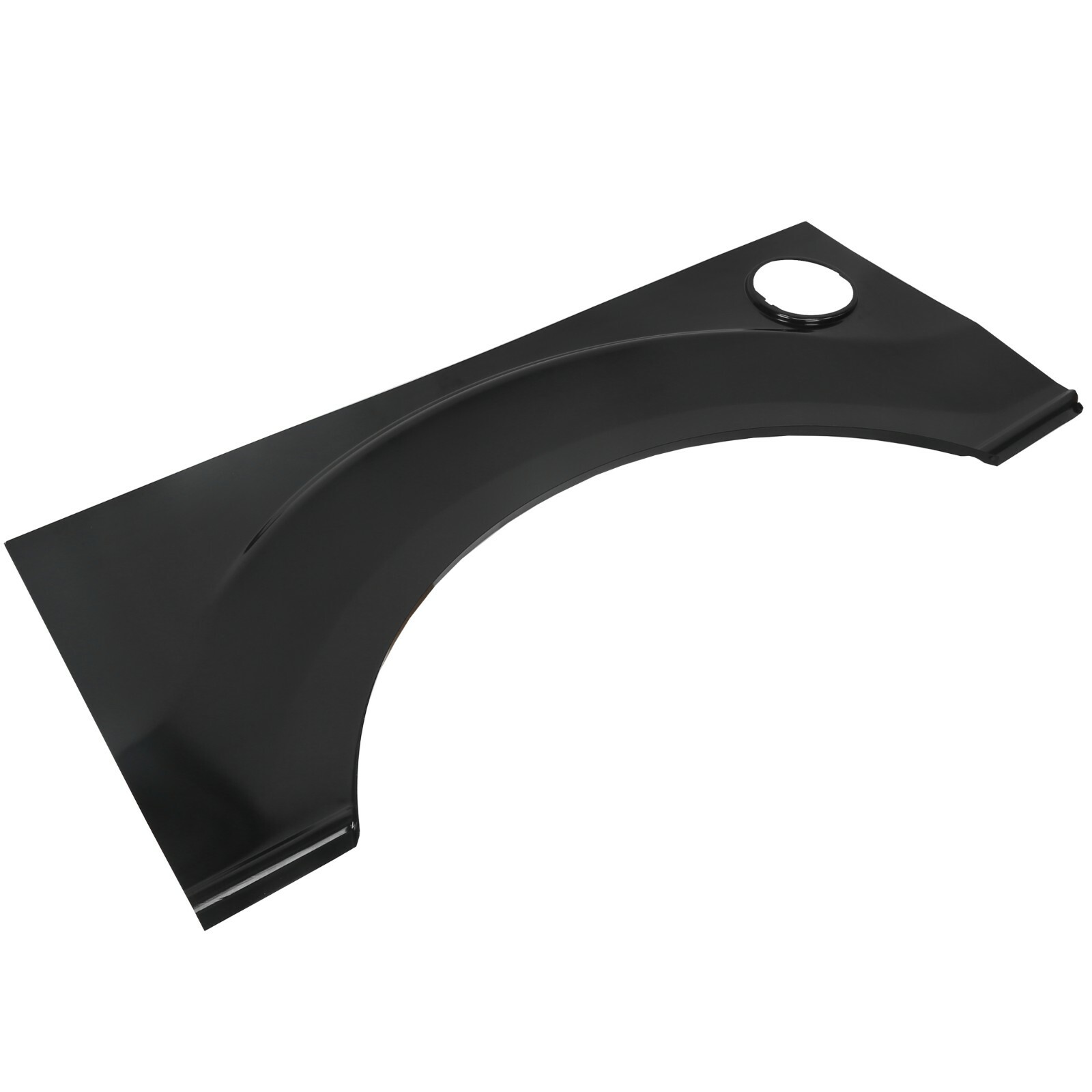 Pair of Gloss Black Rear Wheel Arch Steel Bed Panels For 09-14 Ford F150 F-150