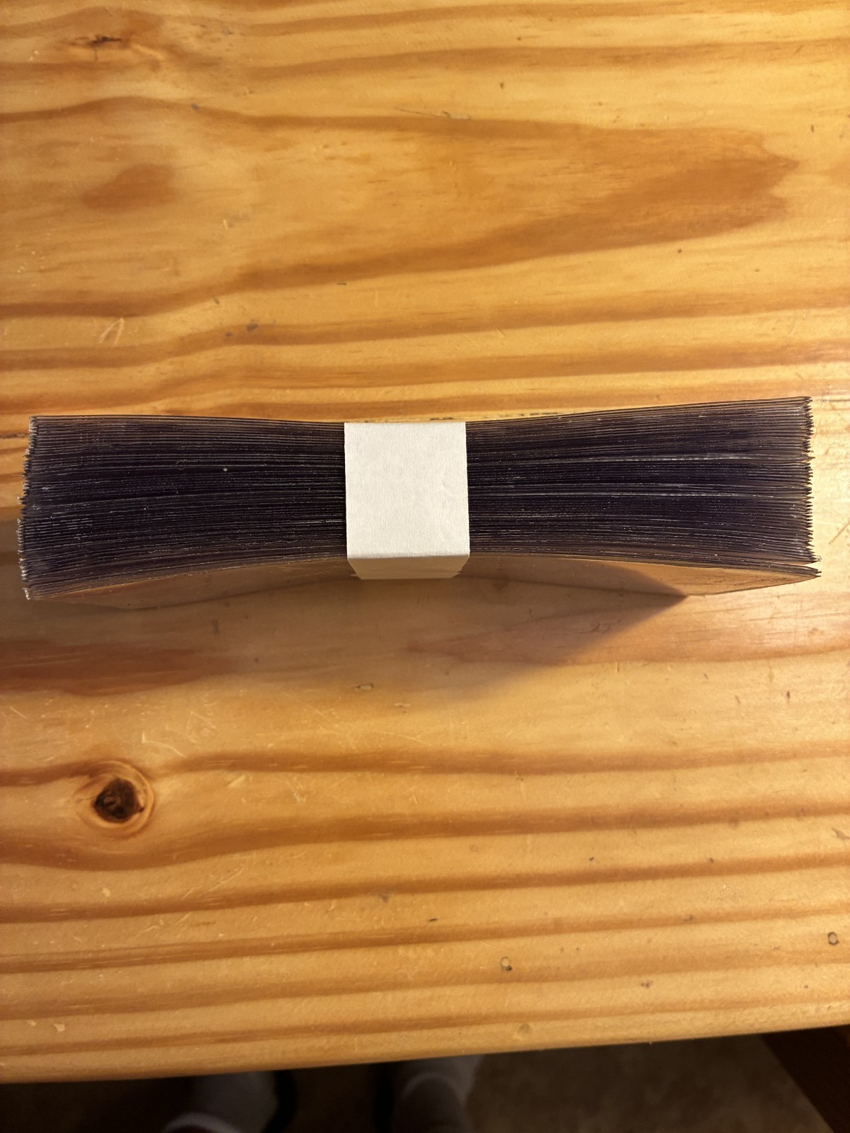 Used 50 BCW top loaders small size 6 1/2" x 3" Fits American Notes, semi-rigid