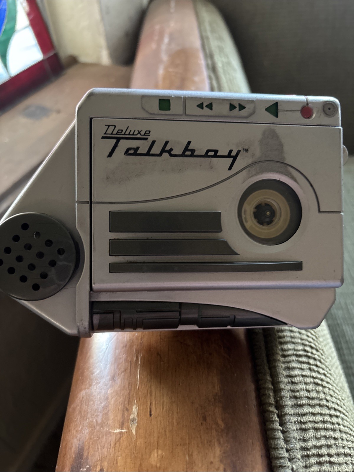 Deluxe Talkboy Tape Recorder 1992 Missing Battery Cover Does Play A Tape