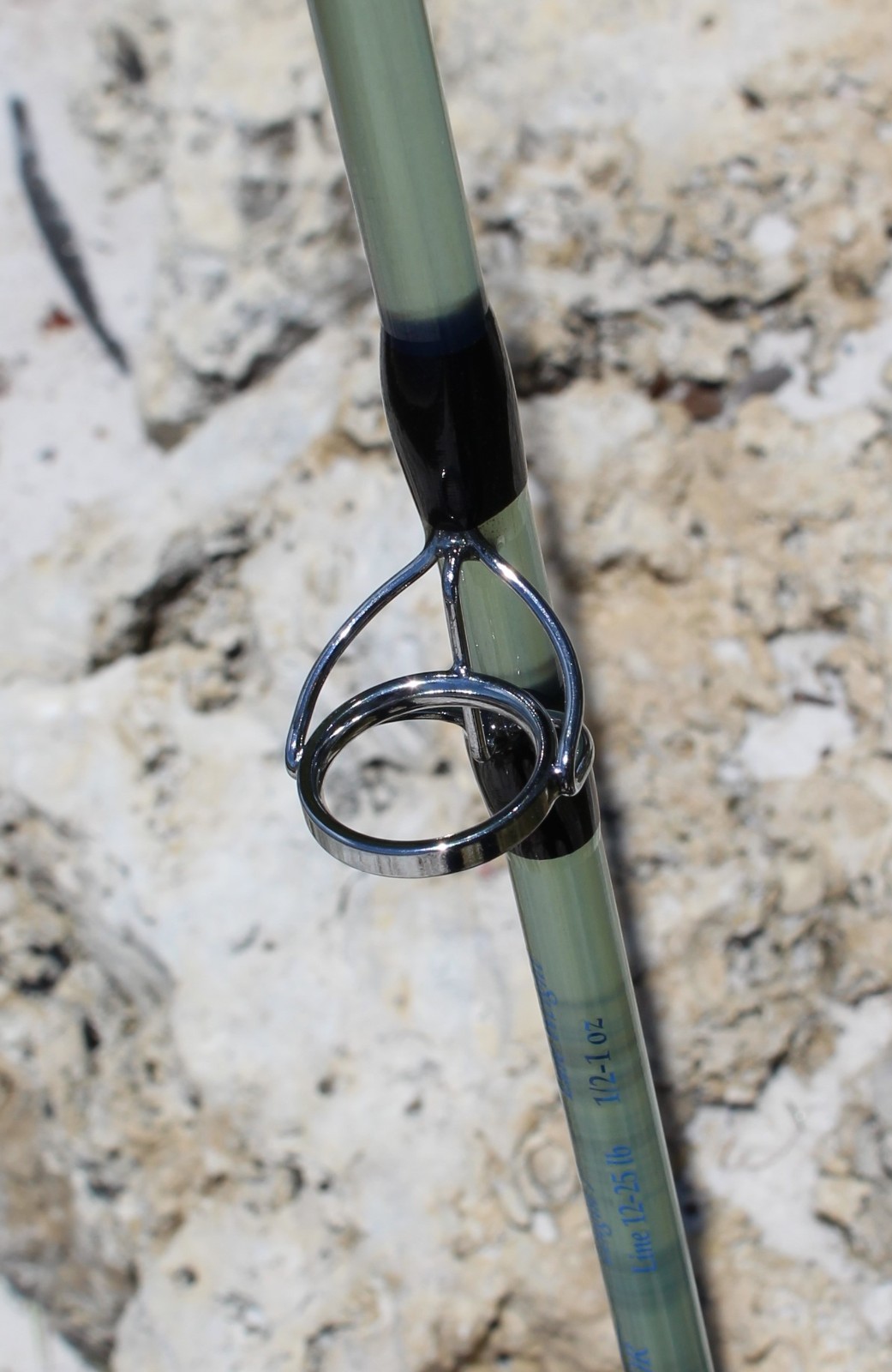 Spinning Rod - LARGO STICK I 7ft 1 Section 7 guides -Hook holder - Not Ugly