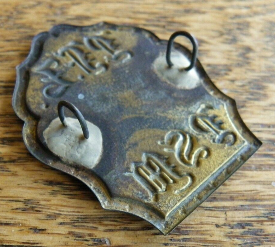 CIVIL WAR ERA PENNSYLVANIA FIRE ZOUAVES KEPI HAT INSIGNIA