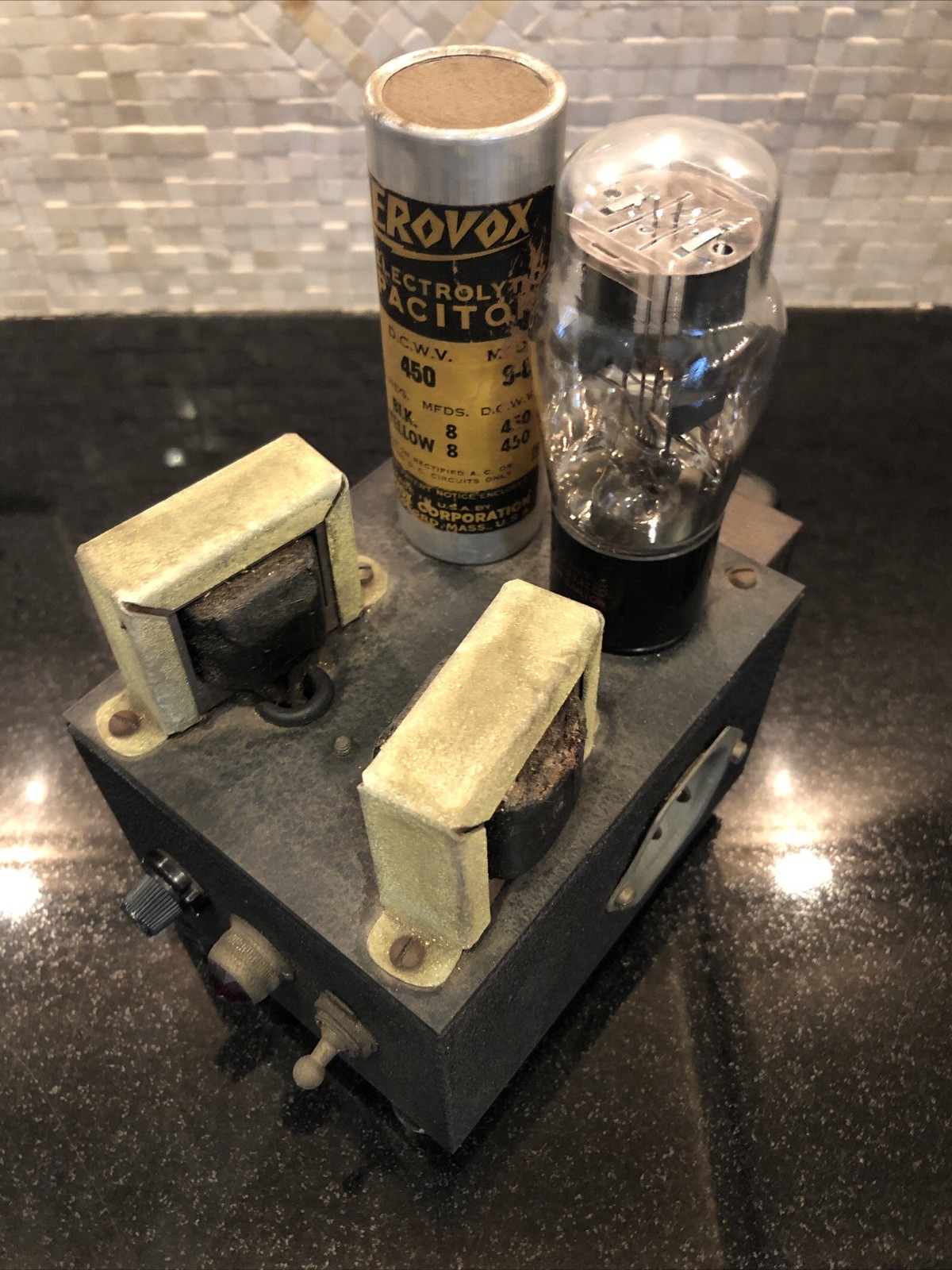 tube radio power supply 1940s-1950’s