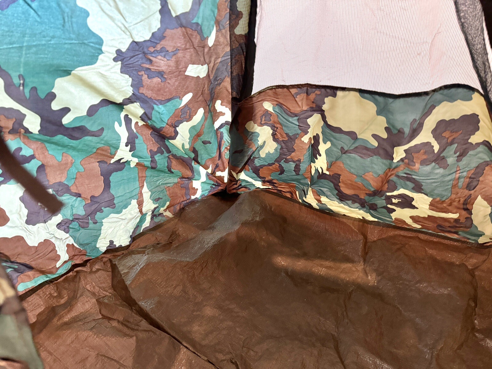 1986 ERO Hasbro G.I. Joe “Trooper Dome” Camo Play Tent - Incomplete! Read Descri
