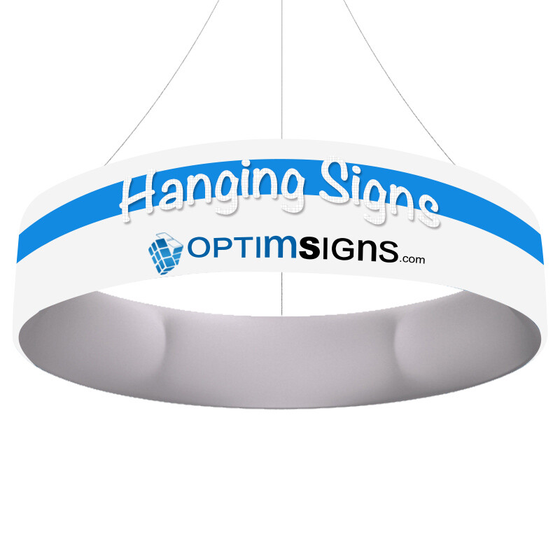 Customize Overhead Hanging Banner Trade Show Ceiling Sign Exhibition Display