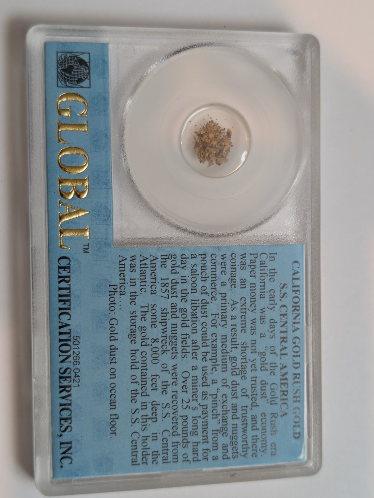 S.S. Central America 1857 Shipwreck Gold