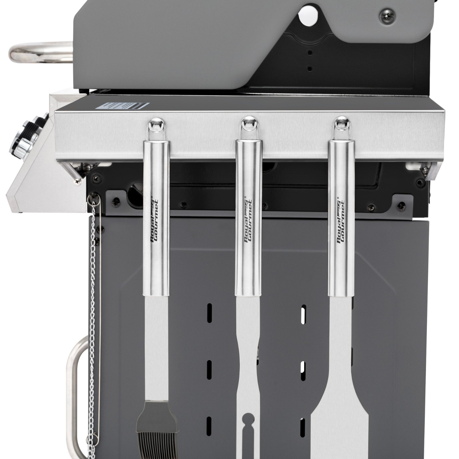 Royal Gourmet 3-Burner Gas Grill Stainless Steel Outdoor Garden BBQ Cooking