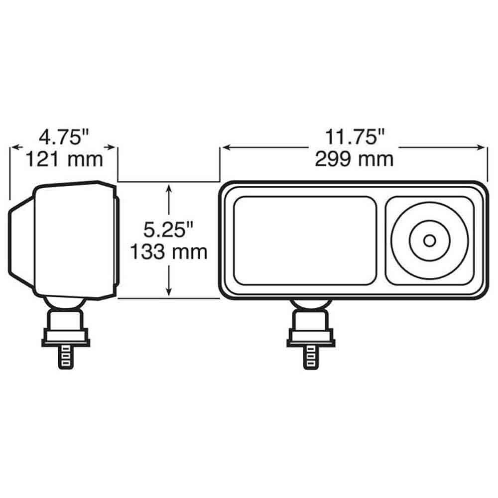 Peterson Snow Plow Low-Profile Headlight Kit (505-K)