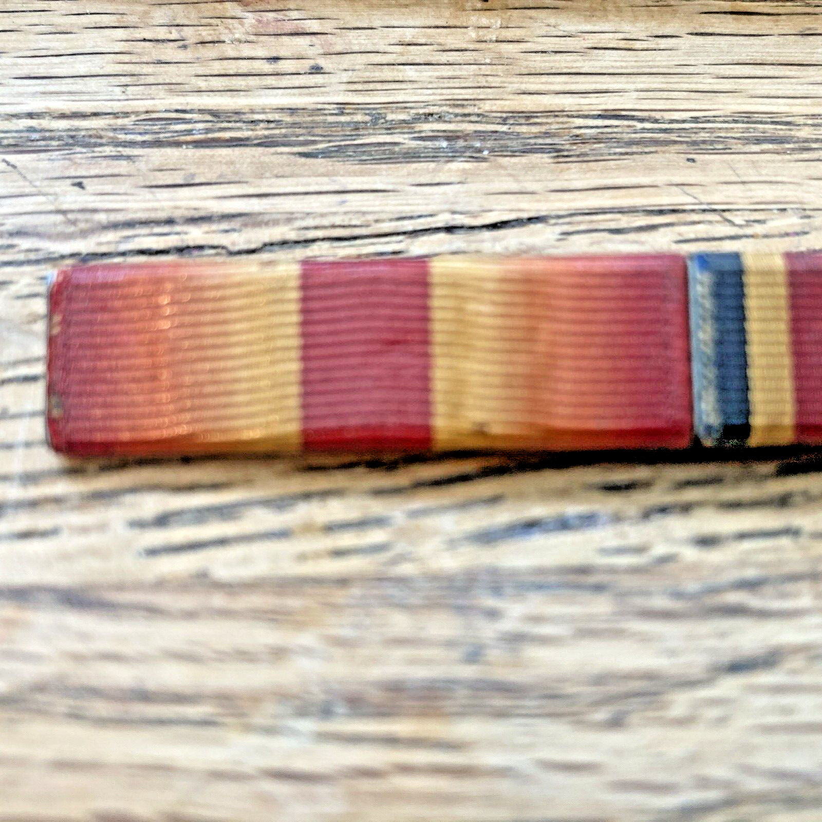 ORIGINAL ... 3 MERCHANT MARINE RIBBONS w/PB MOUNT usms maritime