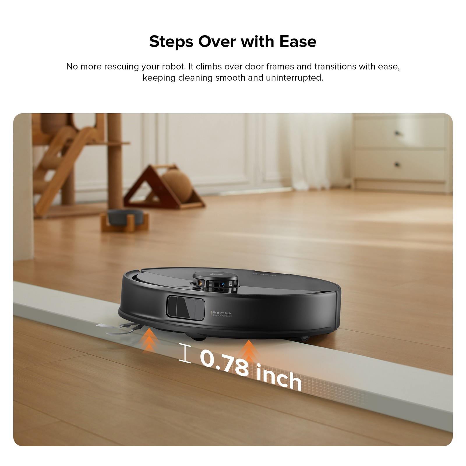 Roborock Q10 X5+ Self-Emptying Robot Vacuum Cleaner, 10000Pa, Obstacle Avoidance