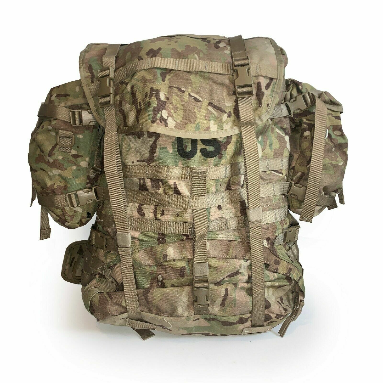 MOLLE II Large Rucksack OCP Scorpion COMPLETE: RUCK+FRAME+STRAPS+BELT+2SUSTAIN