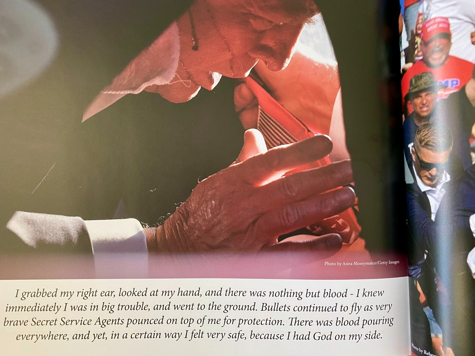 President Trump Hand Signed Book - Save America