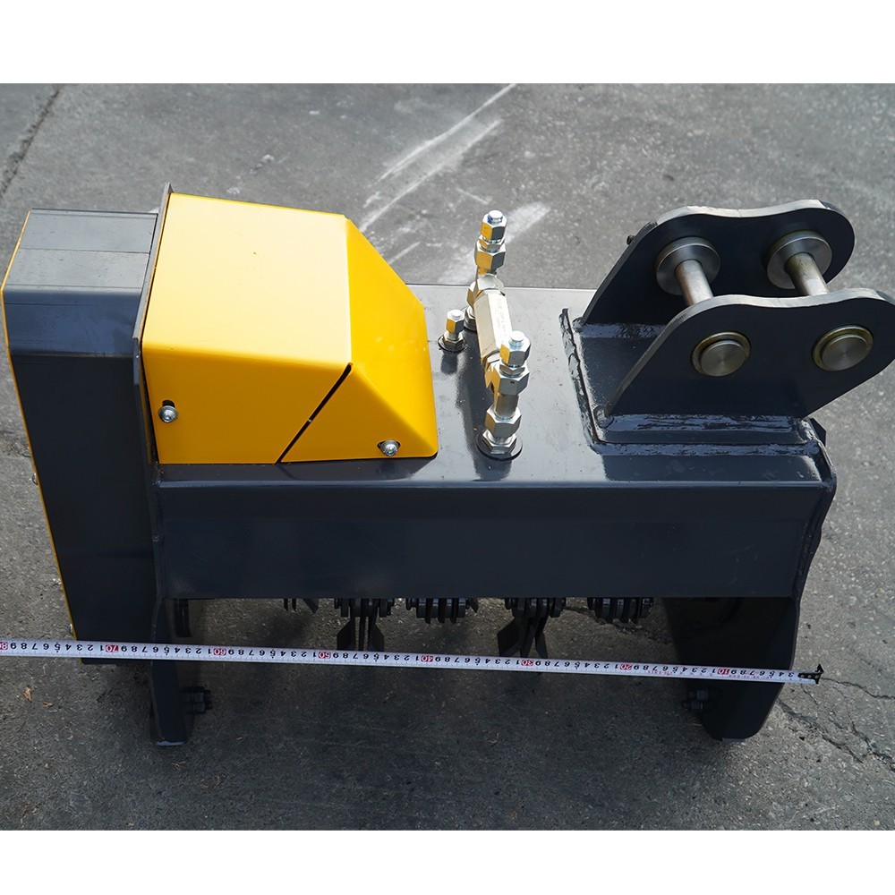 Mini Excavator Flail Mower Attachment with Two Hydraulic Hoses Free Shipping