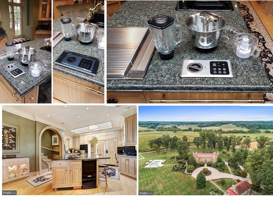 Built-in Blender: (Replaces Nutone Food Center) 1000W + Cover + 6 cup Gl Blender