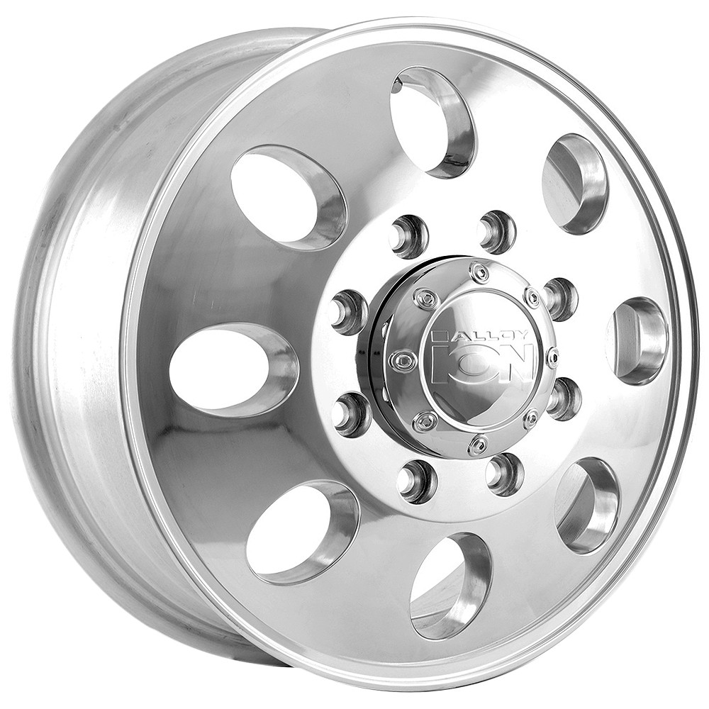 (Set of 4) Ion 167 Dually 16 Inch 8x165.1(8x6.5") Polished Wheels Rims