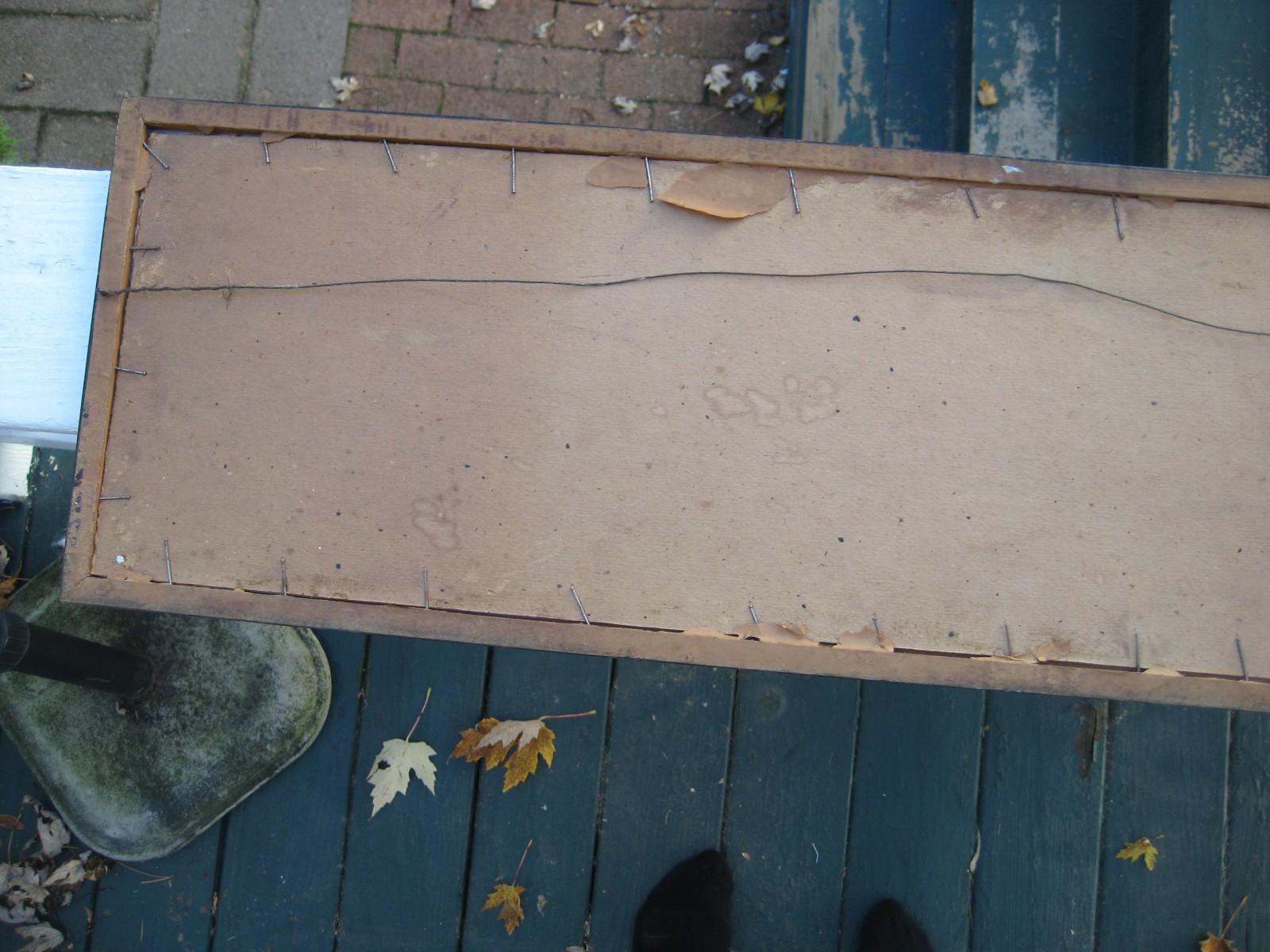 WWI 370th Aero Squadron Yardlong Back From France Named Pilot w/ Jack Russell