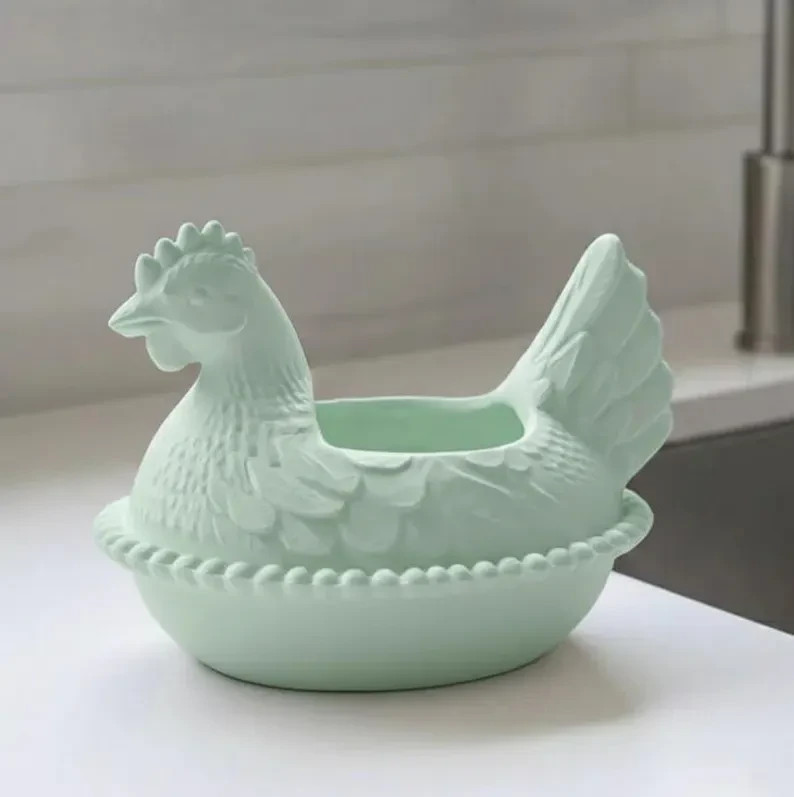 Hen On A Nest Bath And Body Works Hand soap Dispenser Country Farm House Decor