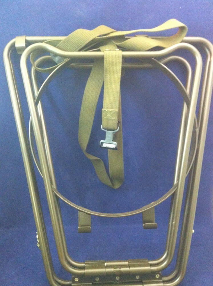 NEW IN BOX FOLDING ALUMINUM BASIN STAND w/ CASE MILITARY ISSUE CAMPING