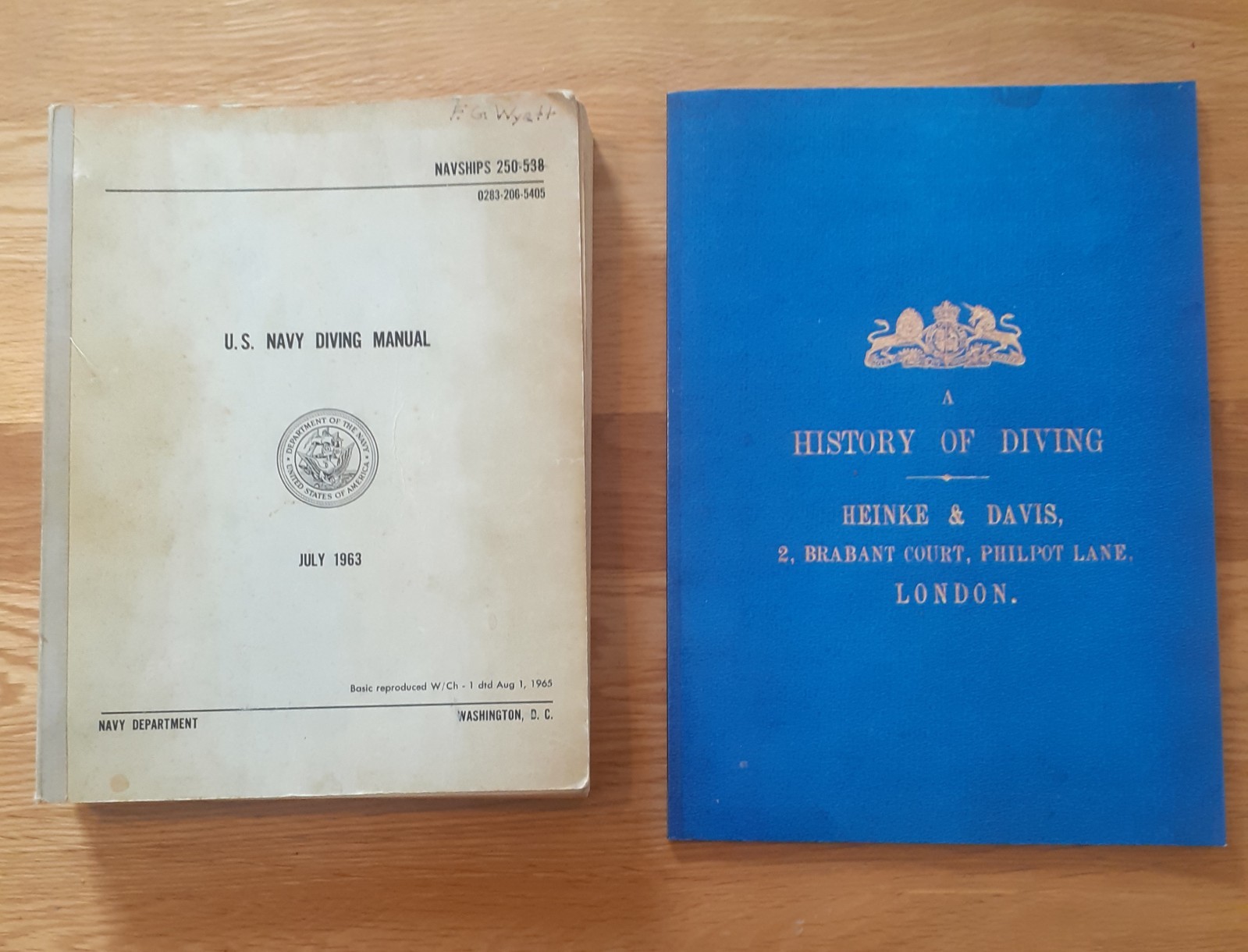 Diving Helmet Related Books Siebe Gorman interest