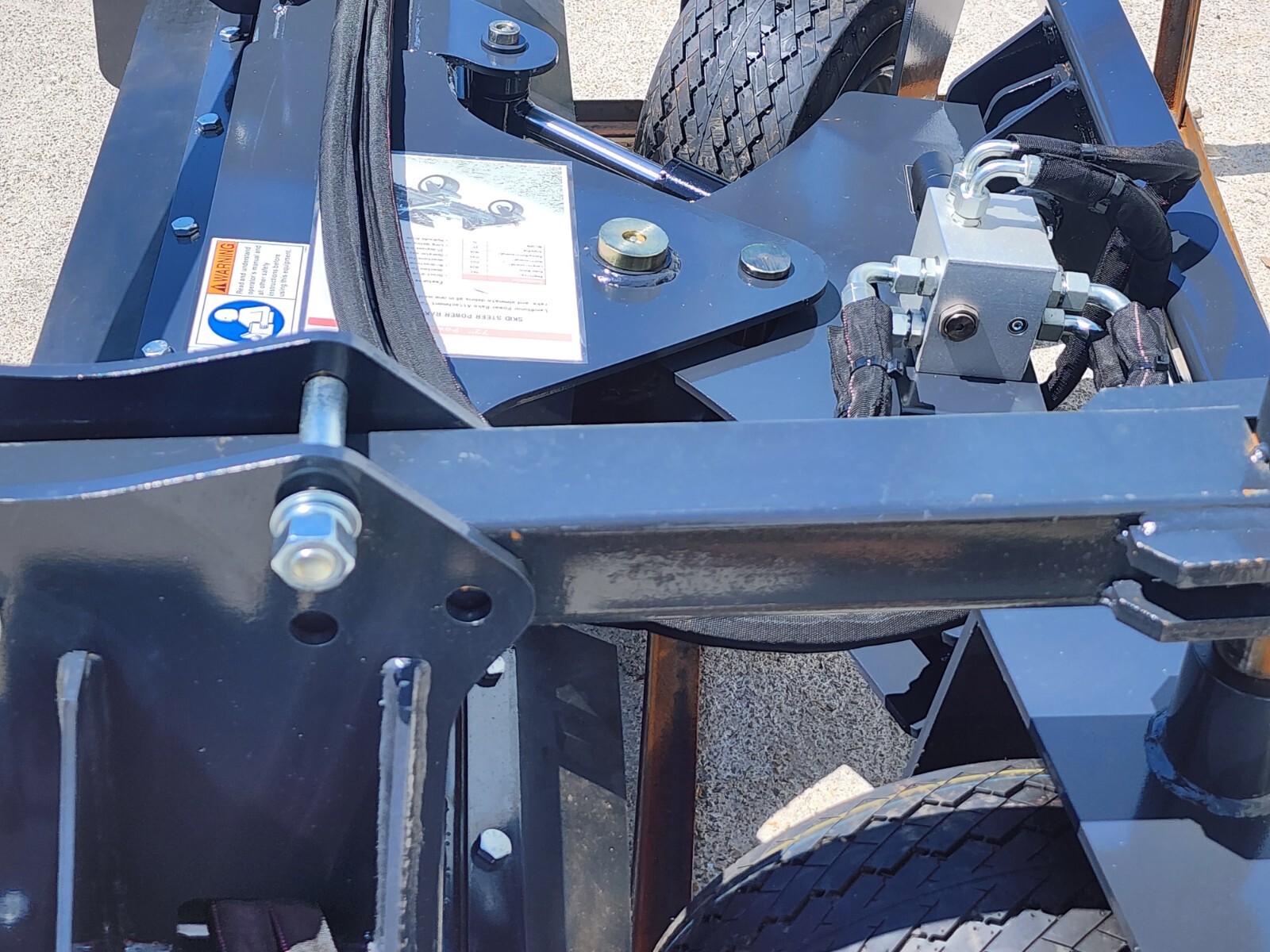 Harley Rake Soil Conditioner Power Landscape Rake Skid Steer Attachment