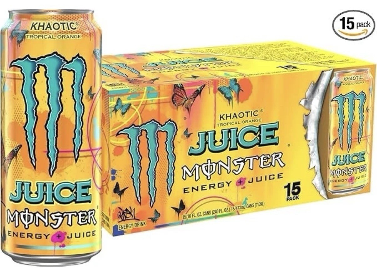 Monster Energy Juice Monster Khaotic Energy (AMERICAN Pack of 15)
