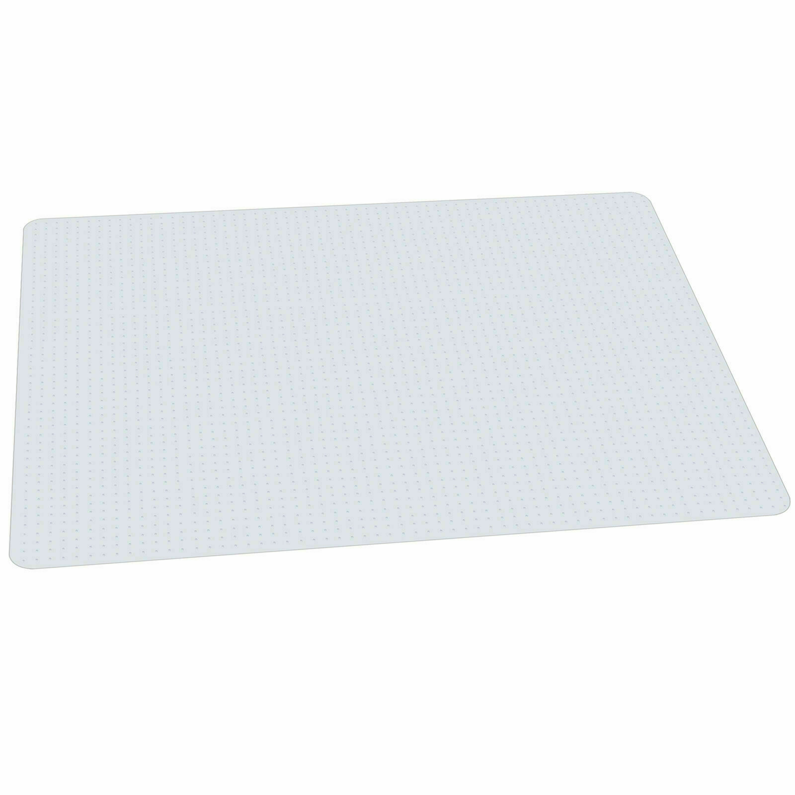 60.2X46.4 Inch Home Office Chair Mat PVC Floor Studded Back For Pile Carpet