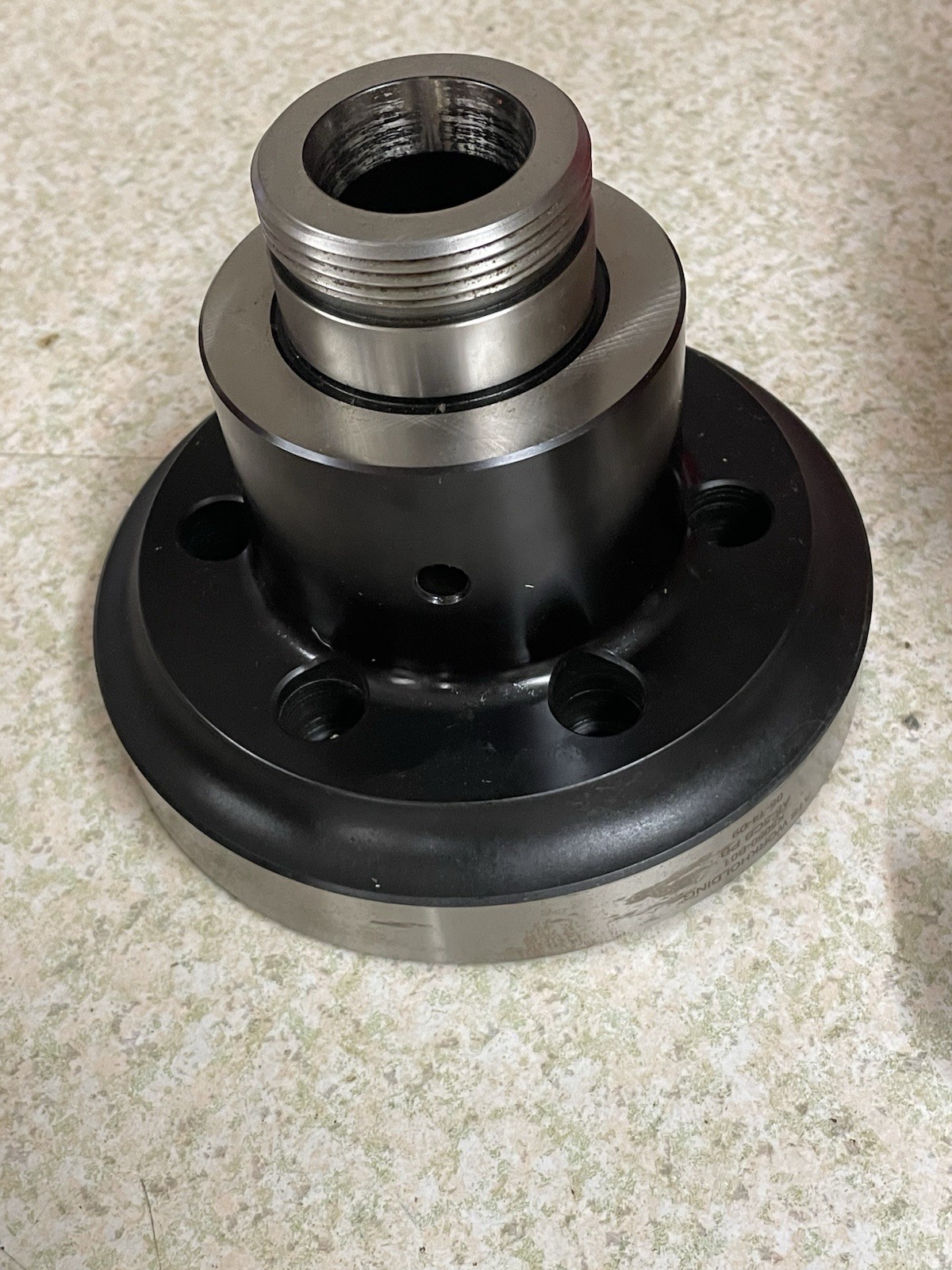 ATS 5” OAL A5-5CB, K5050-B01, A2-5 Spindle, 5C Collet Chuck w/ Draw tube Adapter