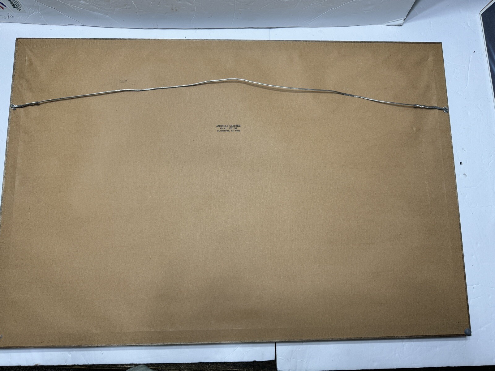 Lithograph Of The General Motors Train 'The Erie Limited' Vintage