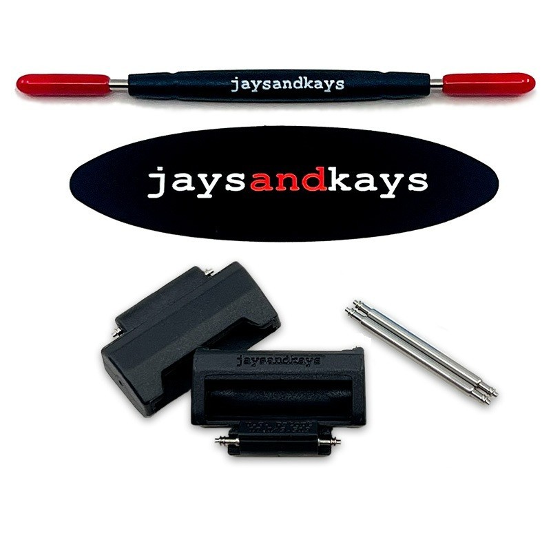 JaysAndKays® Convertibles® for Casio GShock 5600 Adapters and 2-Piece Strap Kit