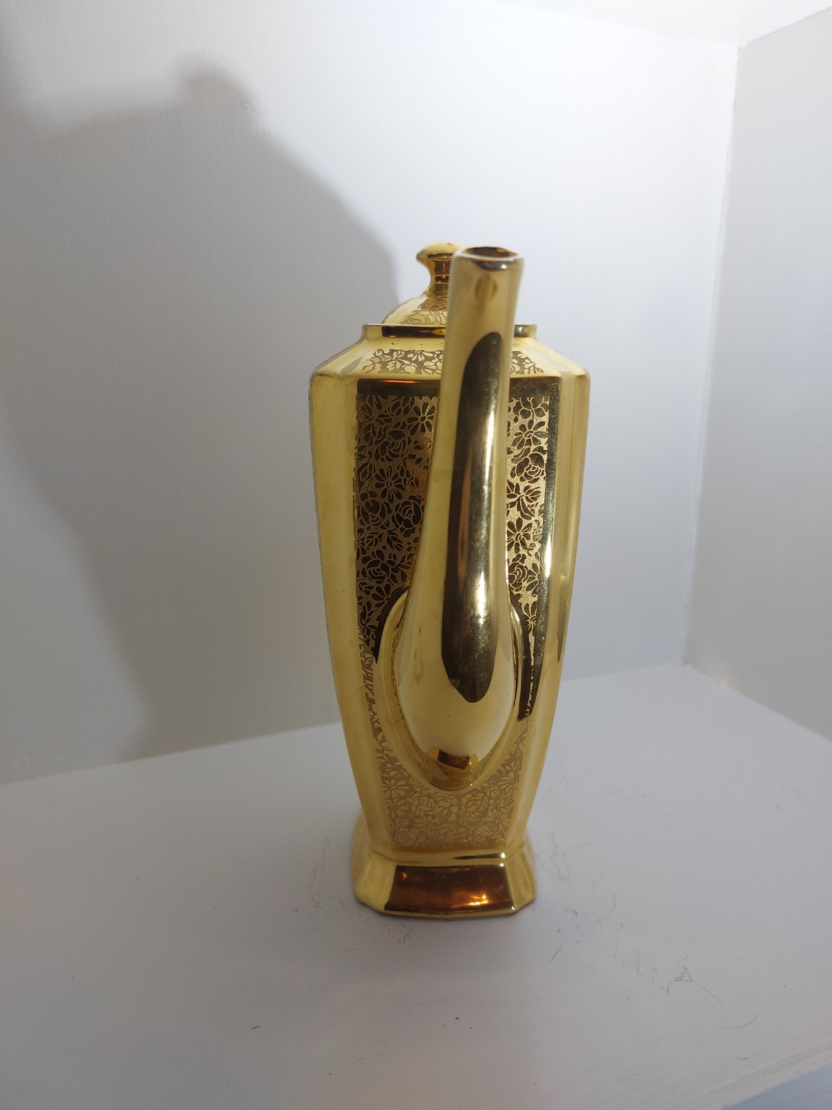 1920s Coffee Pot 24 Carat Gold & Platinum Arzberg Bavarla Germany