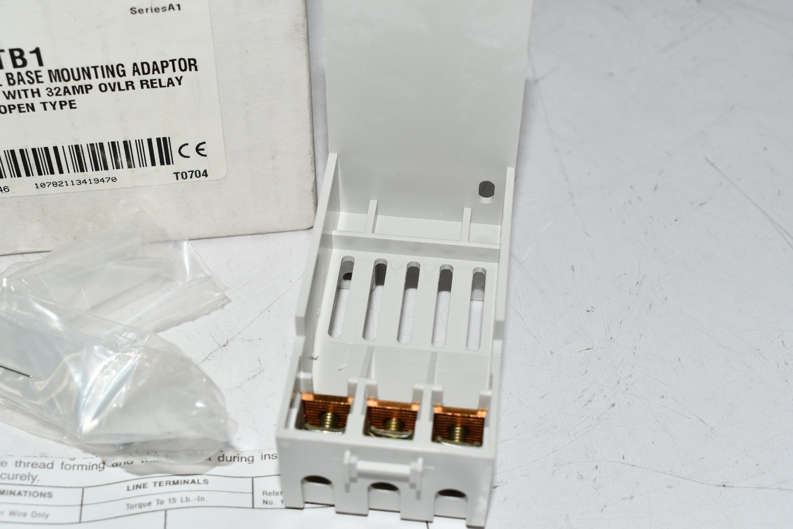 NEW Eaton Cutler Hammer C306TB1 Din Rail And Panel Mtg Adapter For 32A