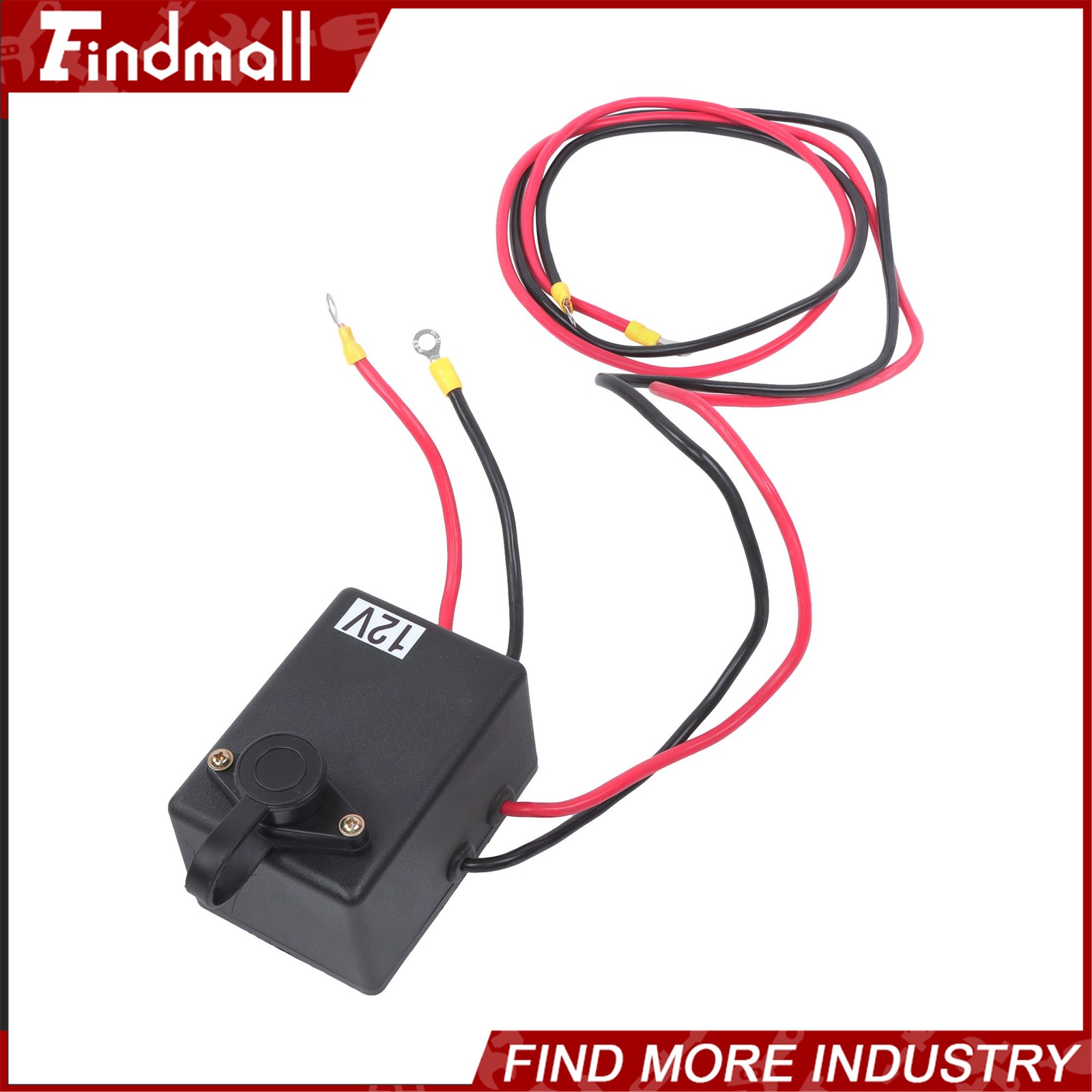 Findmall 3500lbs 12V Synthetic Rope Electric Winch w/ Wireless + Wired Remote