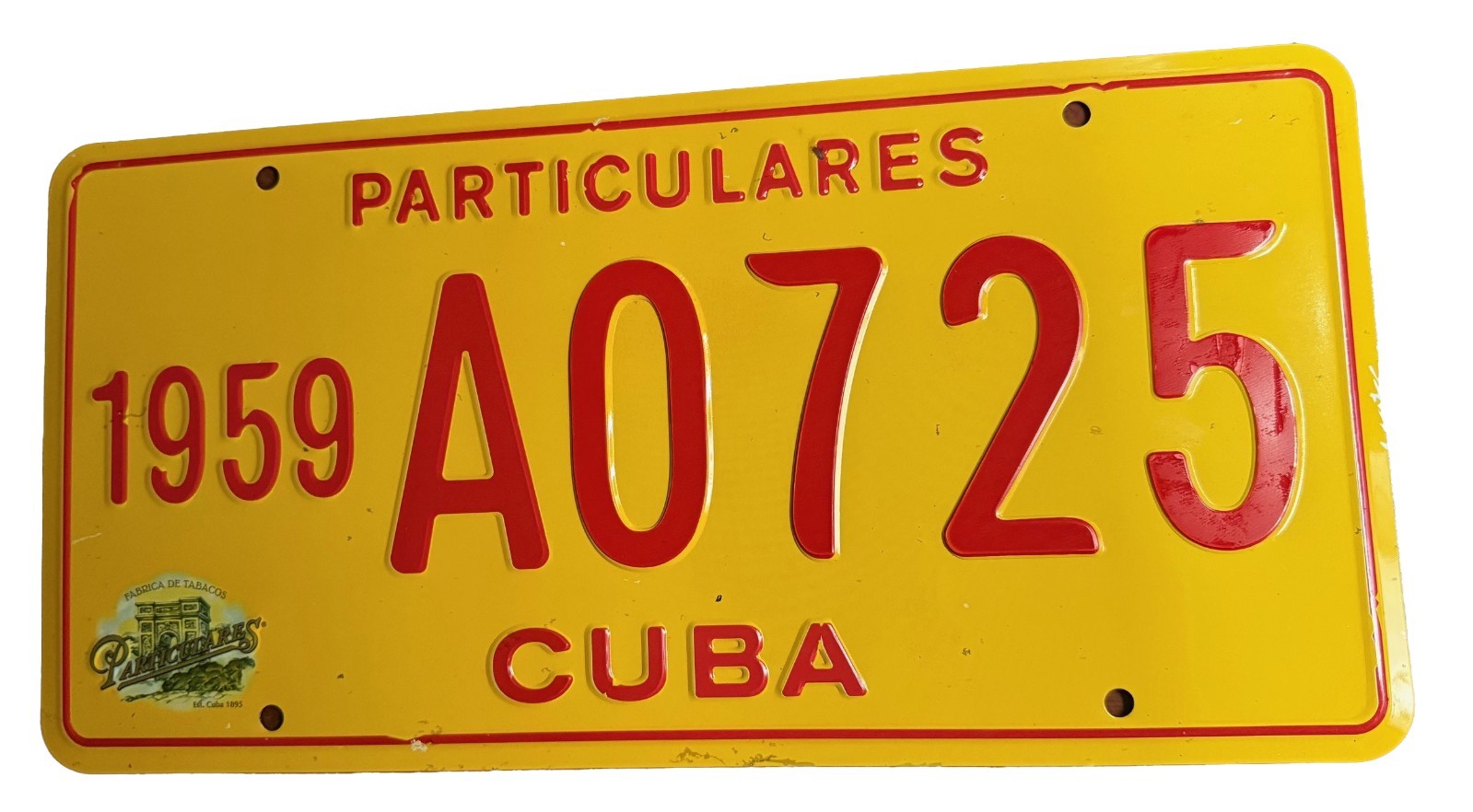 Cuba Decorative License Plate