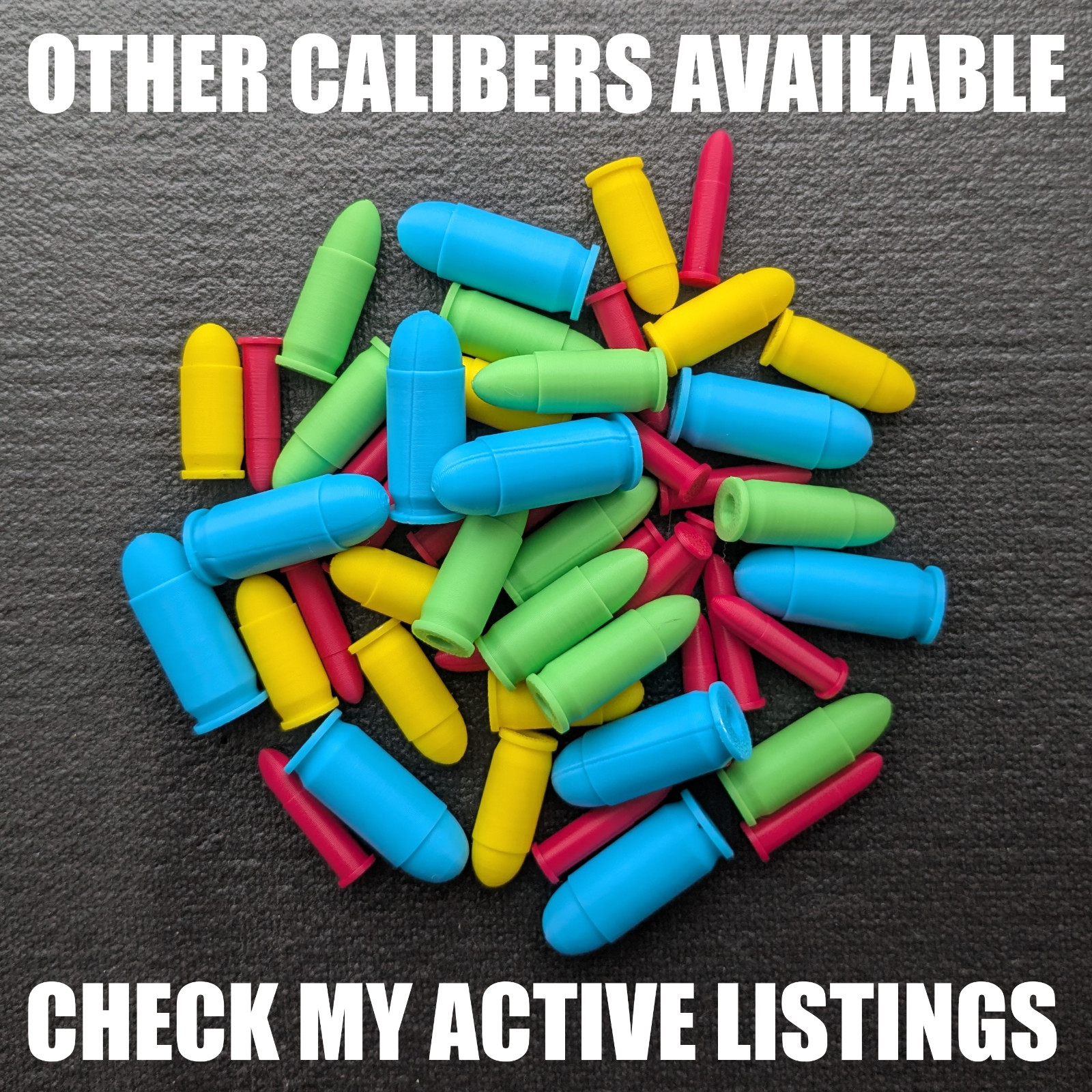 22LR 22 LR SNAP CAPS (40pk) ORANGE Dry Fire Safety Training Rimfire Rounds *USA