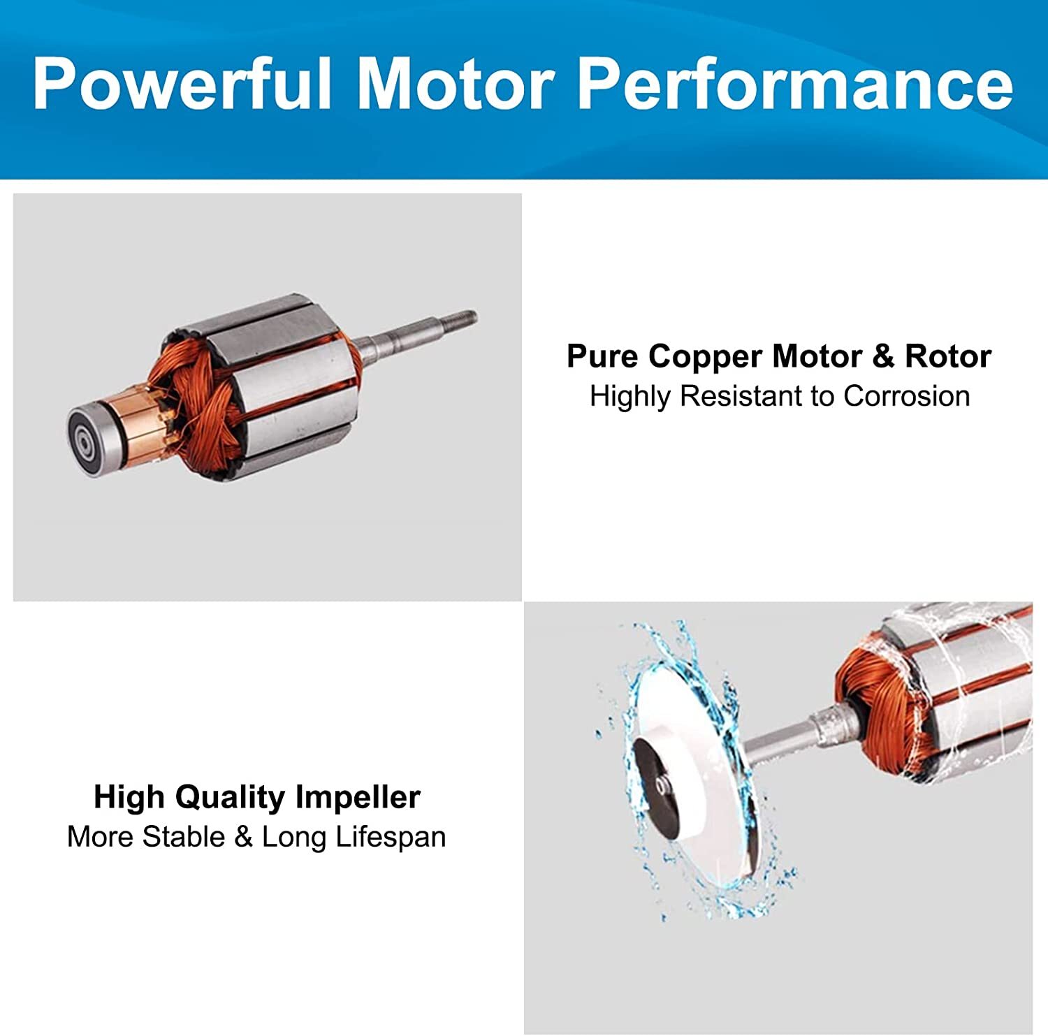 12V DC Submersible Deep Well Pump Water Pump 3.2GPM 230ft for Irrigation