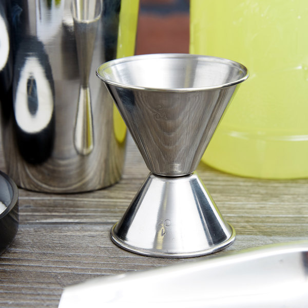 1 oz - 2 oz Stainless Steel Jigger   FREE SHIPPING USA ONLY