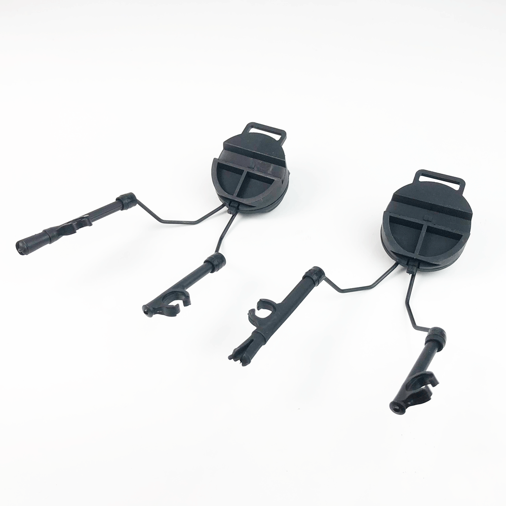 Helmet ARC Rail Adapter for Peltor Comtac Headset Ear Protection Pop-Out Rotate