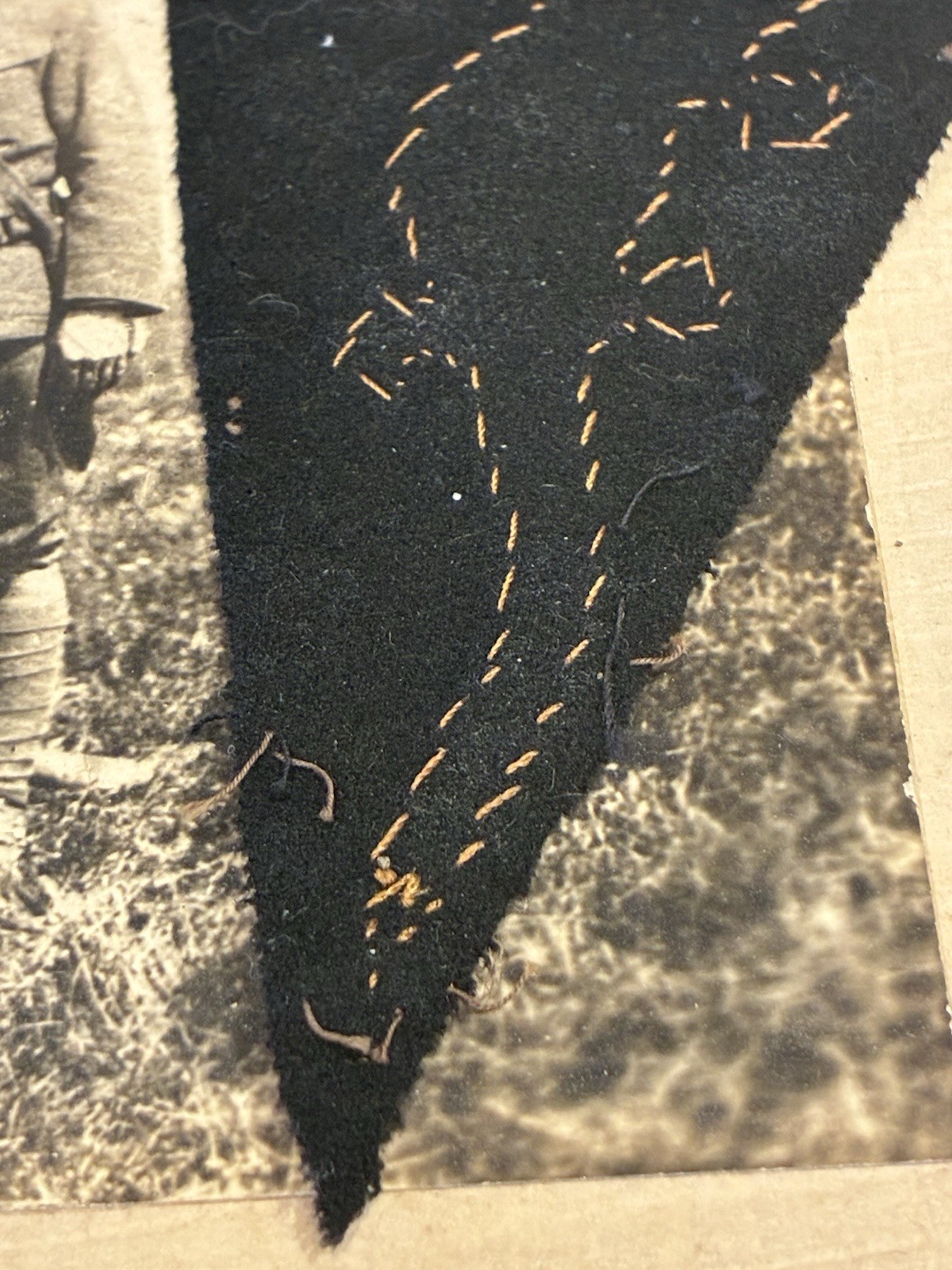 RARE WW1 US ARMY AEF 40th ENGINEERS (CAMOUFLAGE) UNIT,PATCH AND SET COLLAR DISC