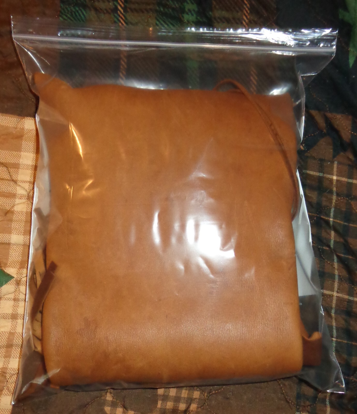 Used Vintage Buckskin Leather Suede Handmade Native American Dress Beads Fringed