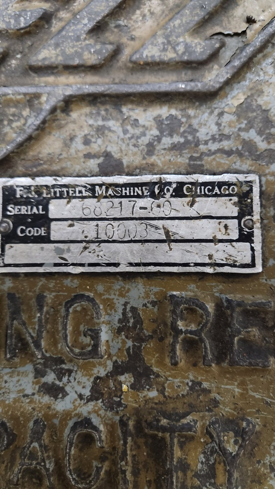 12″ LITTELL POWERED STRAIGHTENER MODEL# 412-7PD