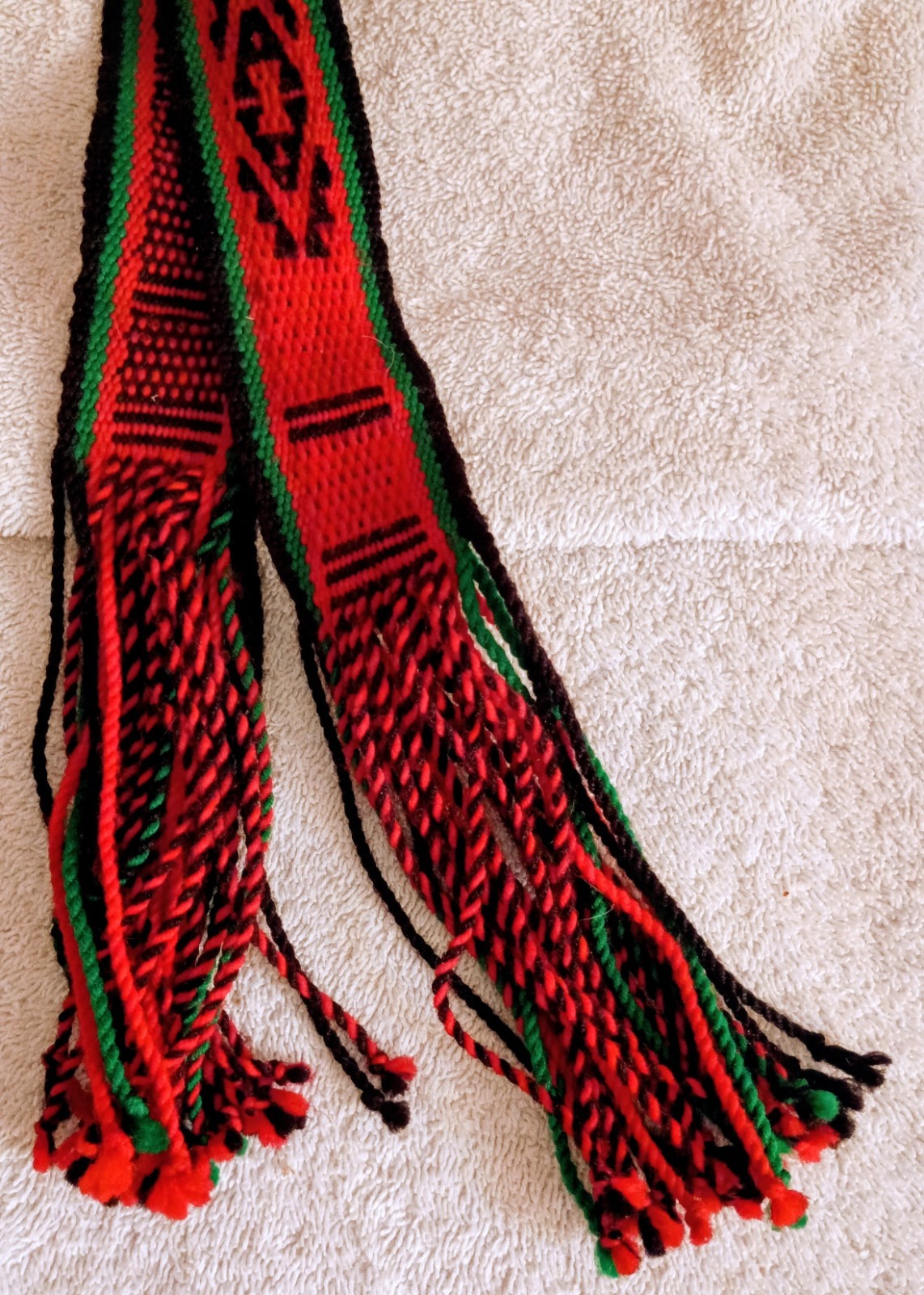 Hopi Little Girl Sash And Dance Wands