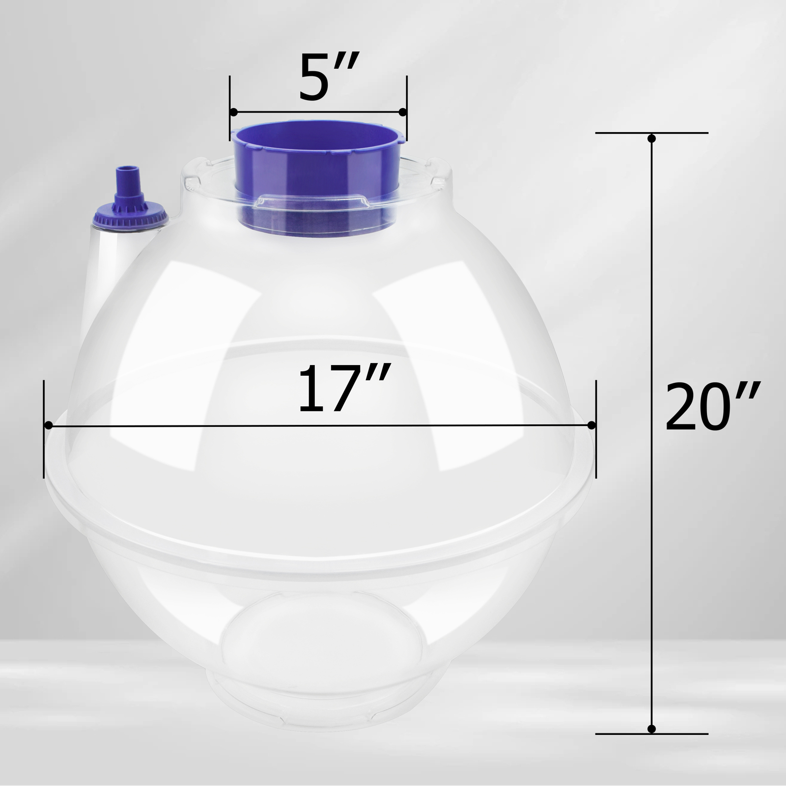 Balloon Stuffer kit Large Transparent Balloon Stuffing Machine with Flower Tube