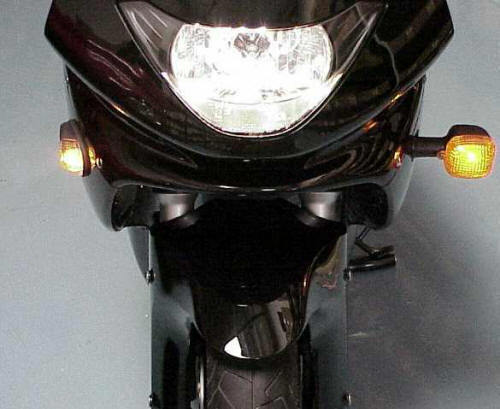 Kawasaki Ninja 250 300 500 ZX6R ZX9R ZX10R CARBON/SMOKE Flush Mount Turn Signals